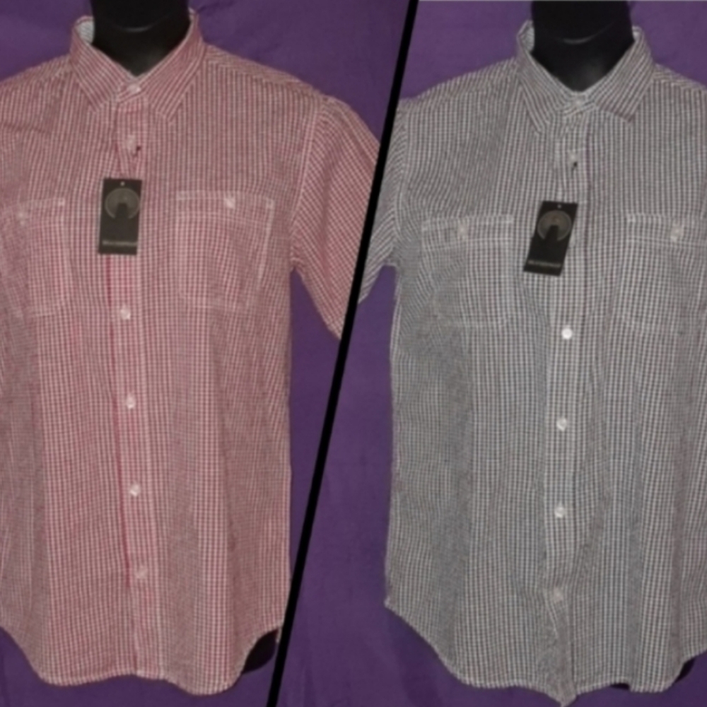 Weatherproof Men's Casual Button DownShirt
